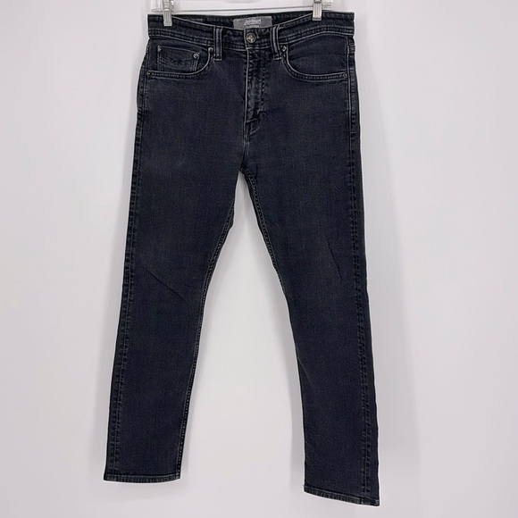 Revtown Decade Denim Taper Jeans Men’s Size 30x28” in Black - Picture 1 of 8